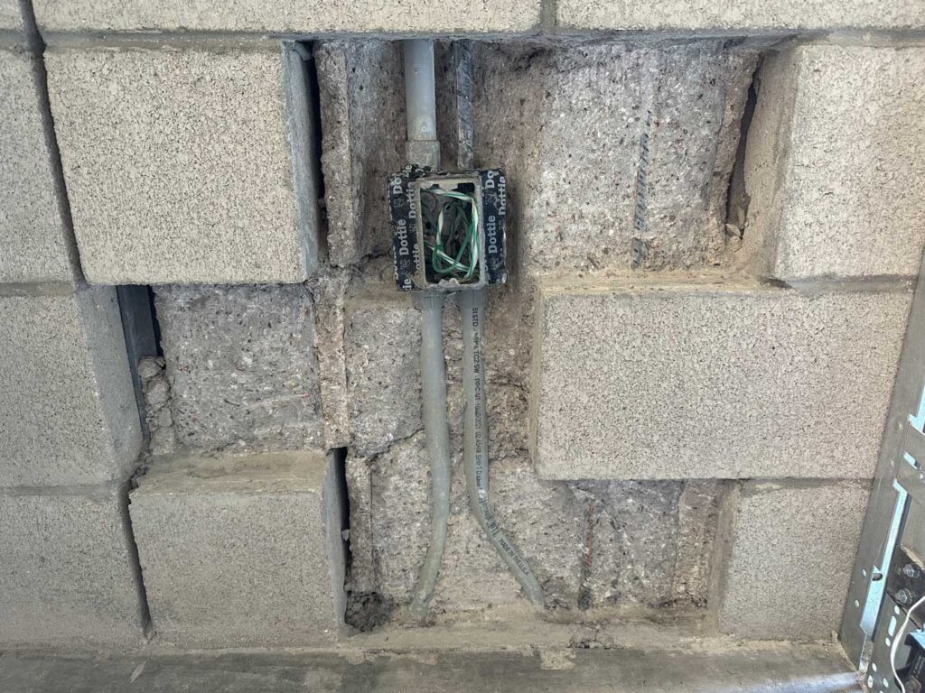 Professional masonry repair project completed by New Era Masonry