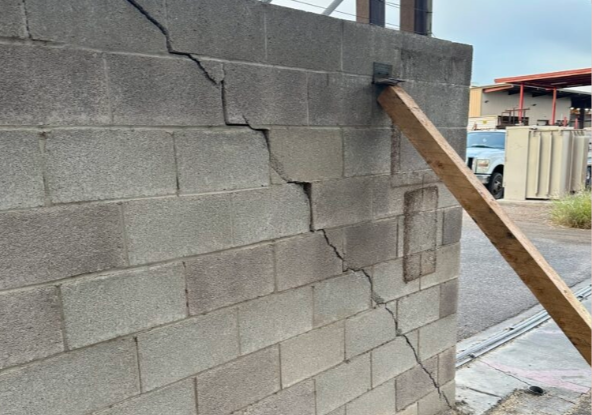 Step cracks, leaning sections, crumbling block &mdash; a Phoenix masonry contractor's guide to repairing block walls before and after monsoon season.